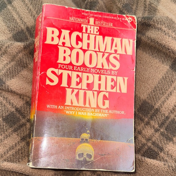 Stephen King Other - Stephen King 'The Bachman Books' Red Paperback